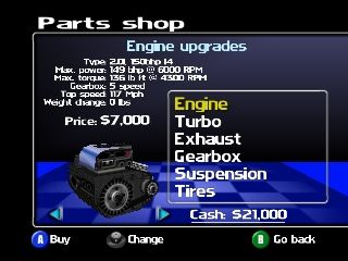 Roadsters screenshot 3 for Playstation